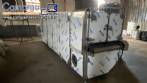 Forno t�nel cont�nuo � g�s em a�o inox com 3 esteiras