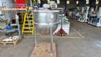Tacho cozinhador encamisado � vapor em a�o inox 300 litros
