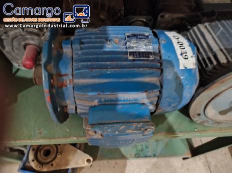 Motor de indu��o trif�sico WEG 7,5 CV 3500 rpm