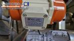 Silo de transferncia com rosca helicoidal transportadora inclinada em inox Maqinox