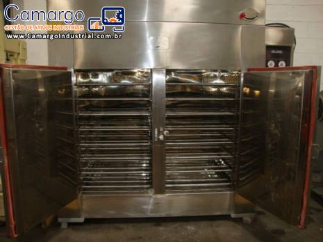 Estufa para secagem pós granulados 16 bandejas Dong il Machine