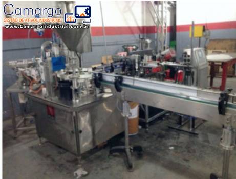 Linha para fabricação de cola e envase