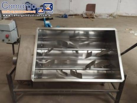 Misturador de ps em inox Seleto Industrial 200 kg