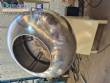 Drageadeira tangerina em inox 200 litros