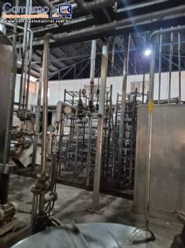 Fabrica completa Cervejaria ZIEMANN LIESS, APV, KHS 10 mil garrafas / hora