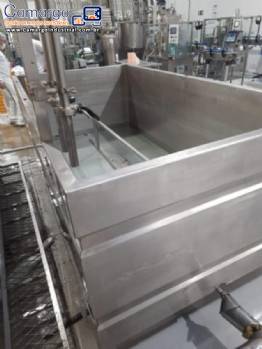 Tanque encamisado em ao inox para fabricao de queijos BB Inox 3500 litros