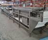 Pasteurizador cont�nuo tipo t�nel por imers�o para aquecimento, resfriamento e secagem de frascos embalagens TECNINT