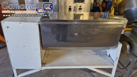 Misturador de ps 250 L horizontal em ao inox