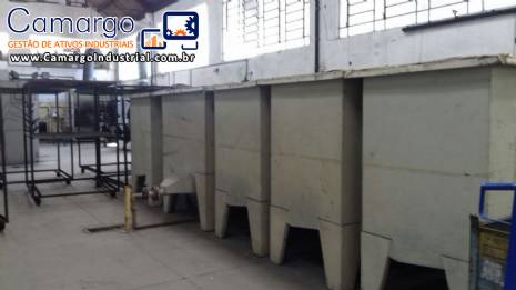 Linha de eletrodeposição catódica para tintas