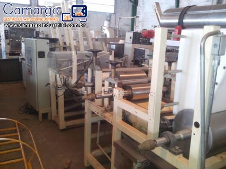 Linha para fabrica��o de barras de cereais Rotia