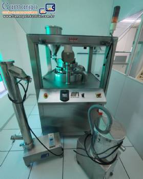 Compressora rotativa Neuberger 20 punções 900 comprimidos por minuto Compressora rotativa Neuberger 20 punções 900 comprimidos por minuto