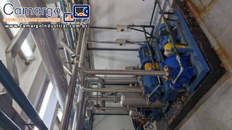Compressores Sabroe Schulz bombas de vácuo Nash KSB reservatórios de ar e torres de refrigeração Compressores Sabroe Schulz bombas de vácuo Nash KSB reservatórios de ar e torres de refrigeração