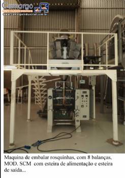 Embaladora multi cabeçote SCM Embaladora multi cabeçote SCM