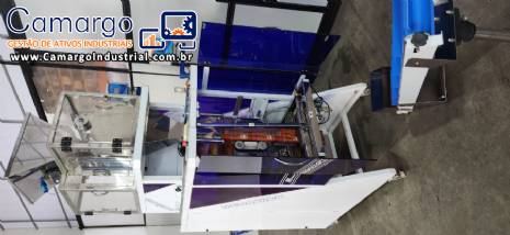 Empacotadora embaladora automática dosadora e pesadora para produtos em pó JHM Empacotadora embaladora automática dosadora e pesadora para produtos em pó JHM