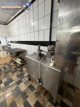 Emulsificador homogeneizador processador para embutidos mortadelas salsichas Cozzine 3 toneladas por hora 2026 Emulsificador homogeneizador processador para embutidos mortadelas salsichas Cozzine 3 toneladas por hora 2026