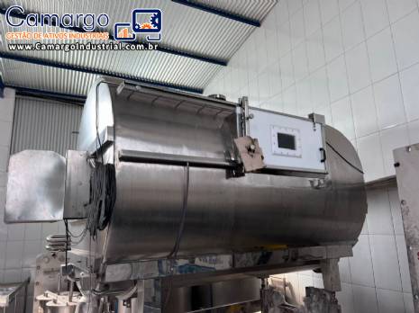 Linha contínua para produção de queijo minas frescal 2.000 litros Linha contínua para produção de queijo minas frescal 2.000 litros