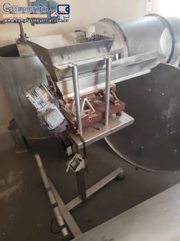 Linha de batata frita palha, extra fina e ondulada por batelada até 1000 kg por hora Linha de batata frita palha, extra fina e ondulada por batelada até 1000 kg por hora