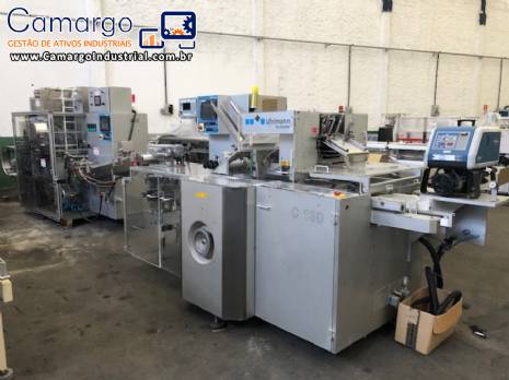 Linha de blistar e encartuchamento Uhlmann Linha de blistar e encartuchamento Uhlmann