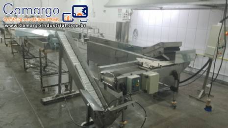 Linha para fabricação de canudos canudinhos de massa frito para rechear Toshiro Braslaer Linha para fabricação de canudos canudinhos de massa frito para rechear Toshiro Braslaer