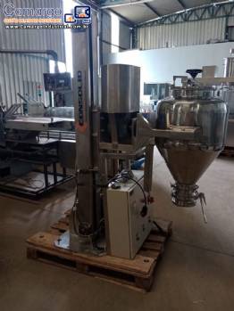 Misturador de bin coluna V Y em inox 316 Consolid Misturador de bin coluna V Y em inox 316 Consolid