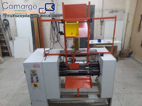 Rebobinadeira para aluminio celofane papel manteiga MKB Rebobinadeira para aluminio celofane papel manteiga MKB