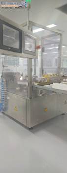 Rotuladora para frasco ampola injetável gotas 24.000 frascos hora Bausch ano 2026 Rotuladora para frasco ampola injetável gotas 24.000 frascos hora Bausch ano 2026