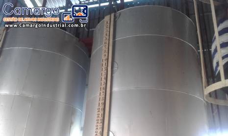 Tanque encamisado para gordura para 10 toneladas Tanque encamisado para gordura para 10 toneladas