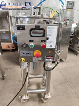 Tanque misturador em aço inox 316 120 L anti explosão EX Controltech Thermoindustrial Tanque misturador em aço inox 316 120 L anti explosão EX Controltech Thermoindustrial